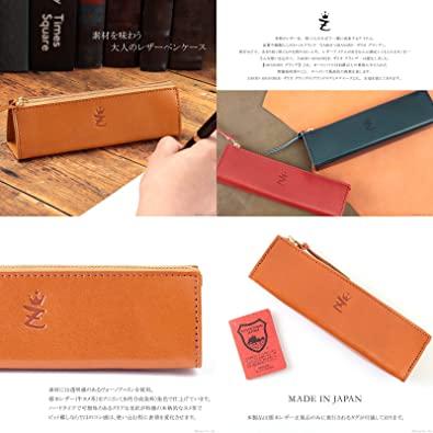 High Quality Tochigi Leather Pencil Case, Leather Pen Case