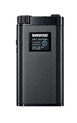 SHURE イヤホンシステム KSE1500 コンデンサー型 ハイレゾ対応 ヘッドホンアンプ一体型 KSE1500SYS-J 【国内正規品】 ブラック