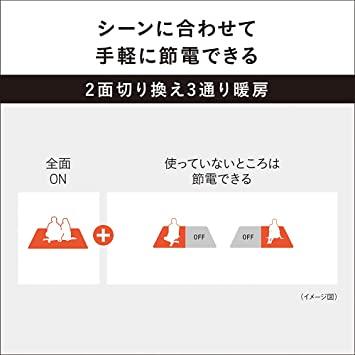 パナソニック ホットカーペット フローリングタイプ ~3畳相当 ライト