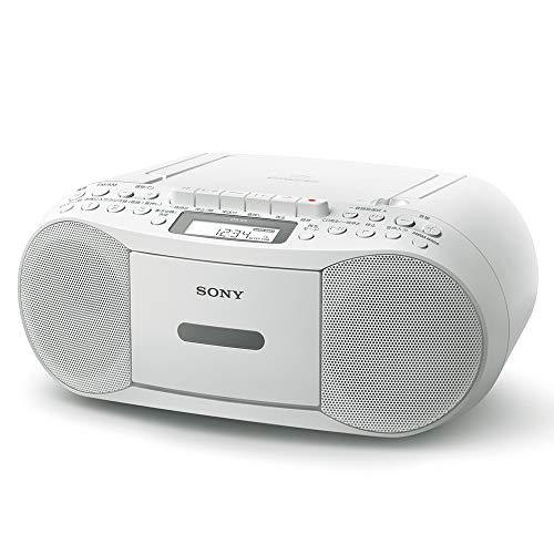 Buy Sony CD Boombox Recorder CFD-S70: FM/AM/Wide FM Compatible Recordable  White CFD-S70 W from Japan - Buy authentic Plus exclusive items from Japan  | ZenPlus