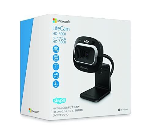 Microsoft LifeCam HD-3000 T3H-00019 : web camera home HD 720p built-in  microphone for web conference USB-A