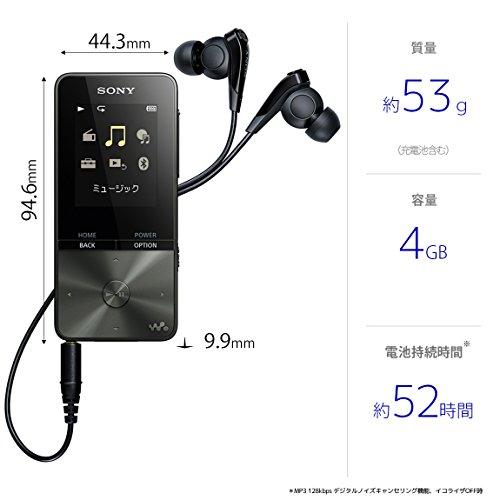 Buy Sony Walkman S Series 4GB NW-S313: MP3 player Bluetooth