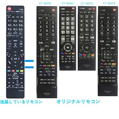 Buy AULCMEET TV remote control fit for Toshiba LCD TV CT-90320A CT