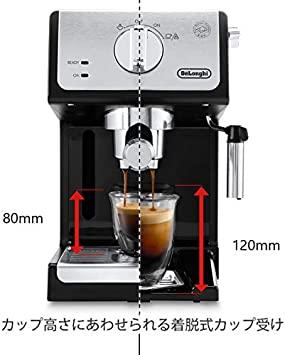 DeLonghi Active Espresso/Cappuccino Maker ECP3220J-BK Intense Black