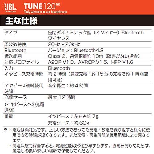Buy JBL TUNE120 TWS Completely Wireless Earphones Bluetooth ...