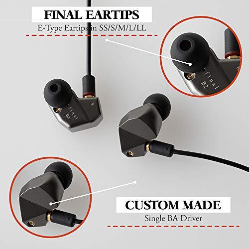 final Canal type wired earphone B2 [FI-B2BSSD] Balanced armature type B  series