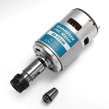 Buy Genmitsu GS-775M 20000RPM ER11 775 CNC Spindle Motor DC 24V