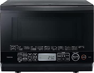 東芝 スチーム オーブンレンジ 石窯ドーム 26L ER-VD70(K) ブラック