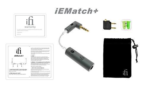 ifi audio iEMatch+ 　3.5mm TRRSハ?ランス接続対応イヤフォン用アッテネーター【国内正規品】