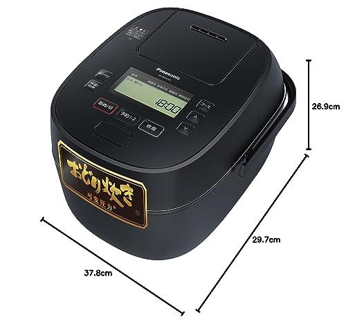 Panasonic Rice Cooker 1 Sho Variable Pressure Odori Cooker Full Heat  Generation 5 Stage IH Type Black SR-MPA181-K