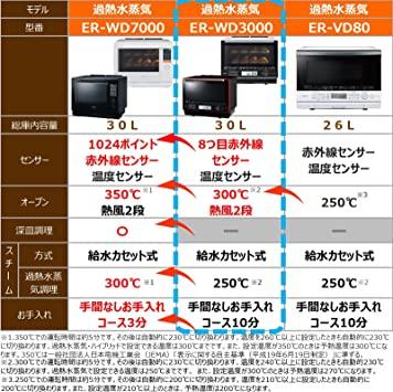 Buy Toshiba Steam Microwave Oven 30L Grand Red TOSHIBA Superheated Steam  Microwave Oven Stone Kiln Dome ER-WD3000-R from Japan - Buy authentic Plus  exclusive items from Japan