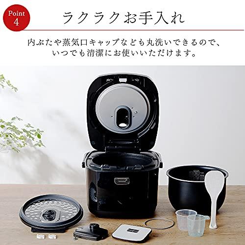 Iris Ohyama Rice Cooker, 10 Cups, 1 Sho, Microcomputer Type