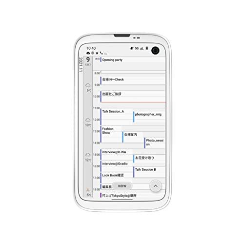 BALMUDA Phone SIM free model (white) X01A-WH