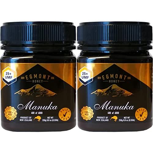 Buy Egmont Honey Company Manuka Honey MGO1200+ 250g Set of 2 New