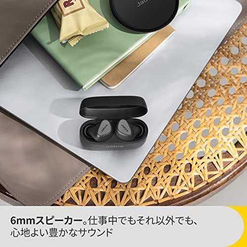 Jabra Connect 5t 完全ワイヤレスイヤホン チタニウムブラック 6-マイクテクノロジー ハイブリッド アクティブノイズキャンセリング搭載  マルチポイント 2台同時接続 Jabraワイヤレス充電パッド付き 高性能通話 Blue