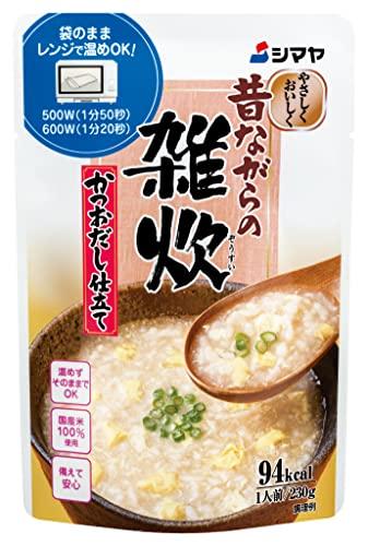 シマヤ 国産米100%使用 雑炊 全種 セット(7種類x各1個) - 日本の商品を ...