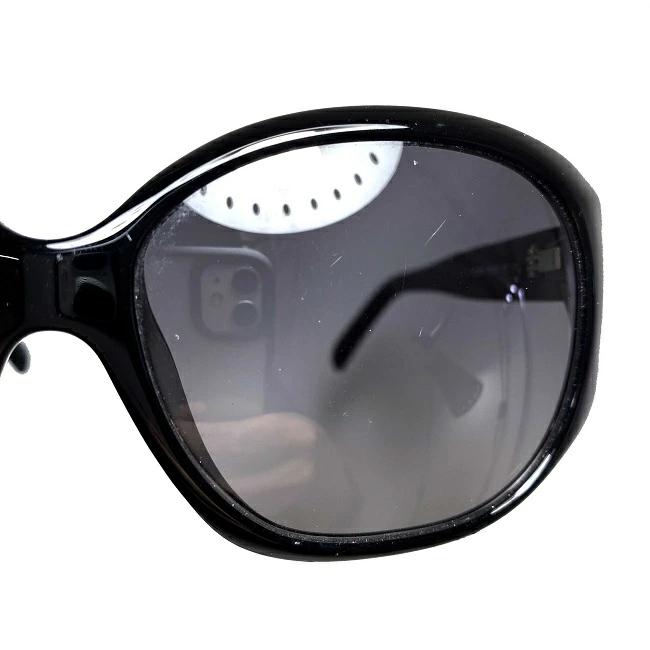 Fendi Sunglasses Black Gradation Lens FS5329 Oval Plastic Used FENDI  Eyewear Side Logo Simple