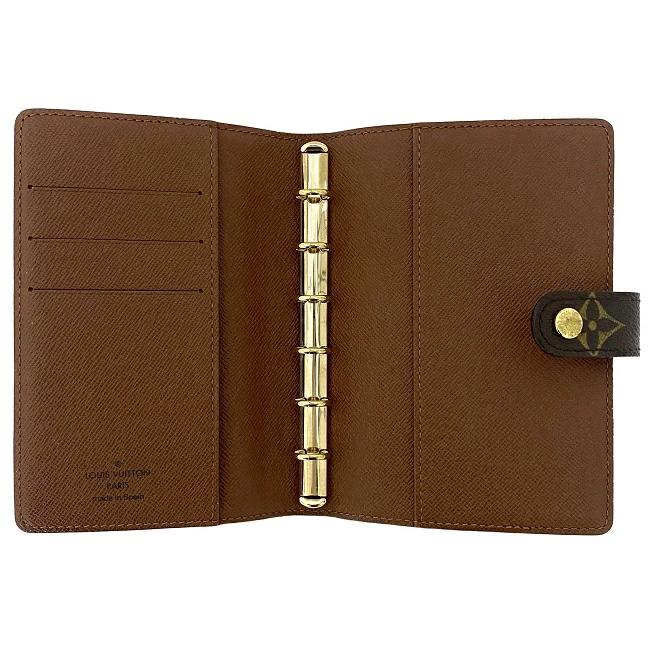 Louis Vuitton Notebook Cover Agenda PM Brown Monogram R20005