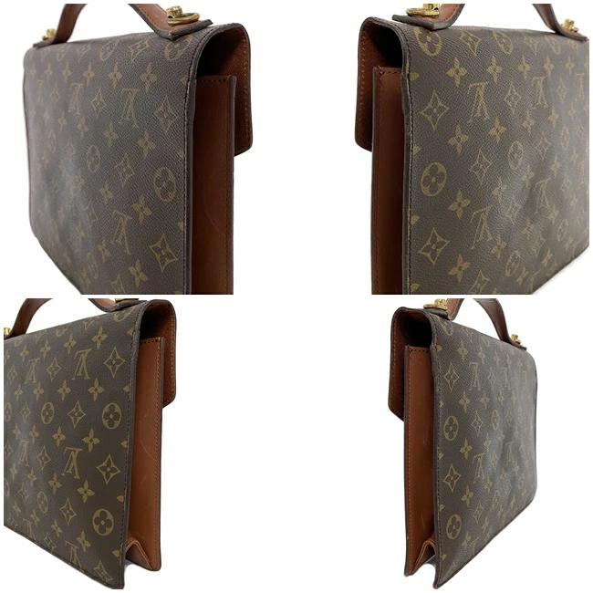 Louis Vuitton Monogram Monceau 28 shoulder bag Brown Leather ref