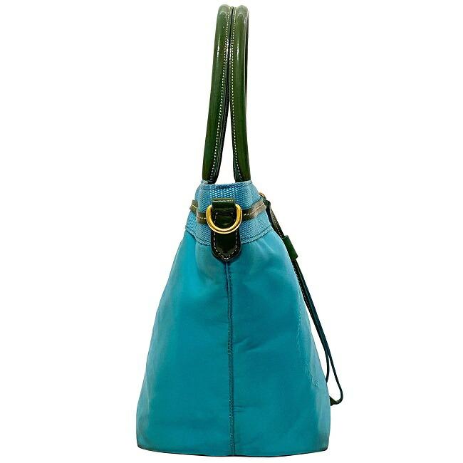 Green prada online handbag