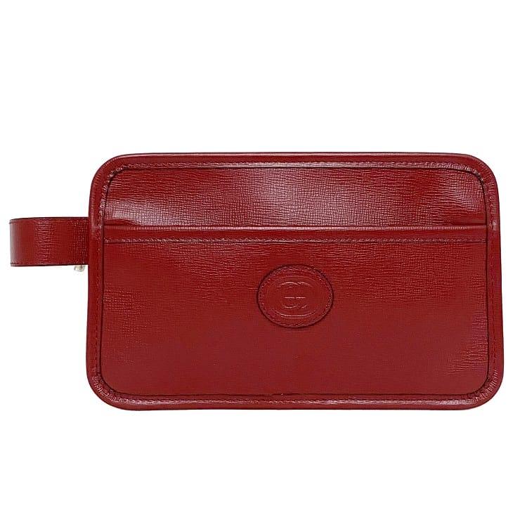 Red gucci 2025 clutch bag