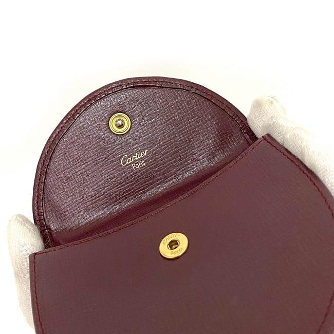 MUST DE CARTIER VINTAGE LEATHER SQUARE COIN PURSE – Chic Selects of Palm  Beach