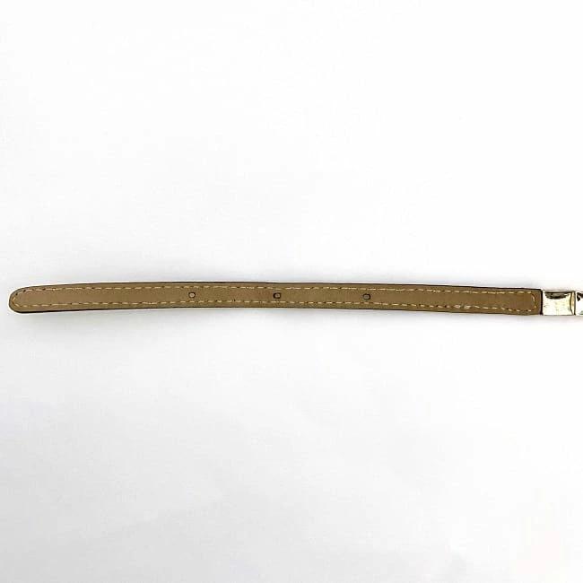 Buy Valentino Garavani Belt White Gold A42016796 Good Condition