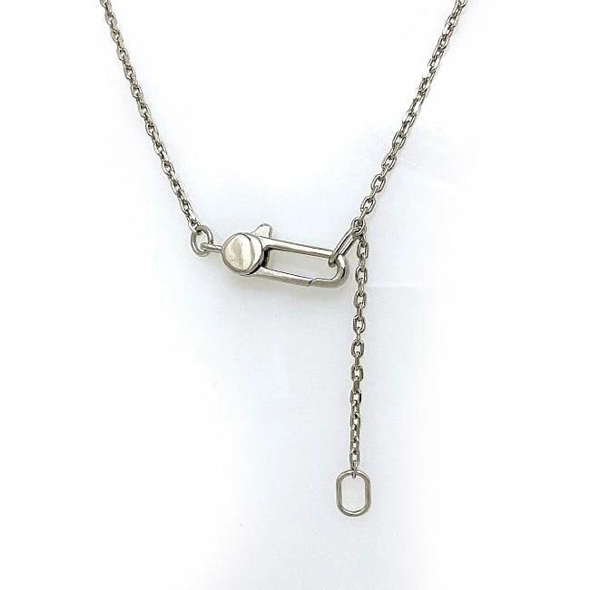 Safety pin hot sale necklace gucci