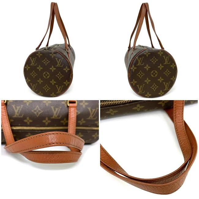 Louis Vuitton Mini Boston Bag Papillon 30 Brown Monogram M51365 TH0920 LOUIS  VUITTON Barrel Cylindrical Handbag Ladies Pouch