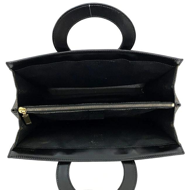 CELINE Tote Bag M94 vintage Macadam PVC Brown Women Used – JP