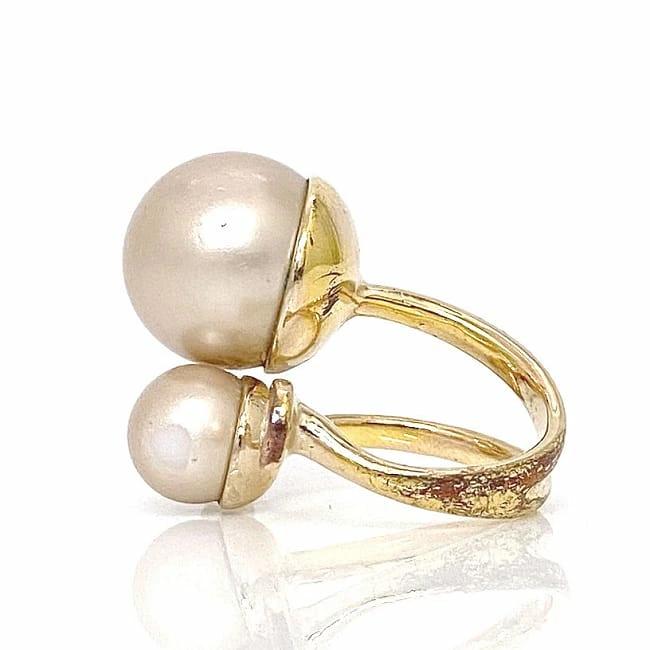 Christian dior outlet pearl ring