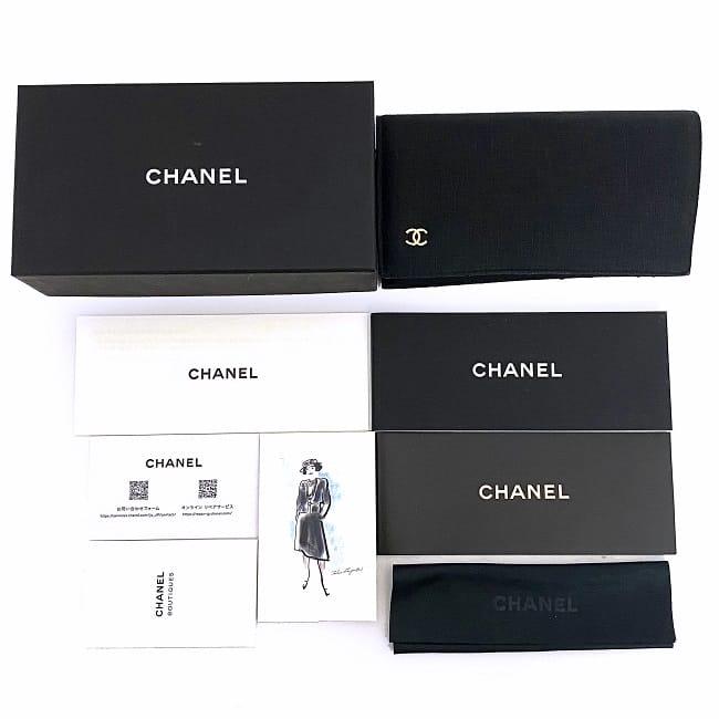 シャネル サングラス ゴールド ミラーレンズ L9529 美品 GP プラスチック 中古 CHANEL サークルレンズ レア シンプル ラウンド  丸レンズ