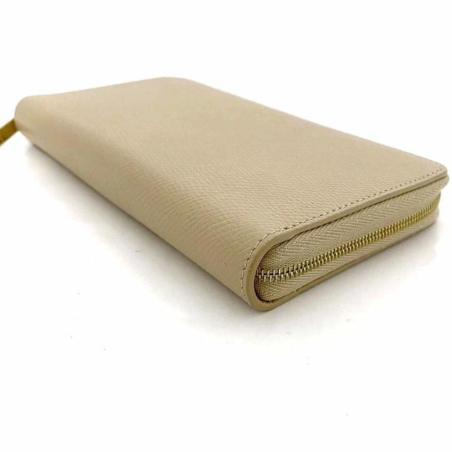 Celine round zipper long wallet beige 10B55 3BEL 03ND large zip