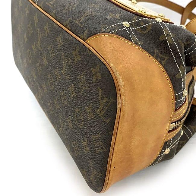 Louis Vuitton Monogram Sac Riveting Tote M40140 Brown Cloth ref.945962 -  Joli Closet