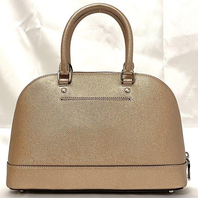 Buy Coach 2way bag pink gold metallic F29170 mini Sierra Satchel leather  used COACH beautiful product handbag shoulder bag from Japan - Buy  authentic Plus exclusive items from Japan