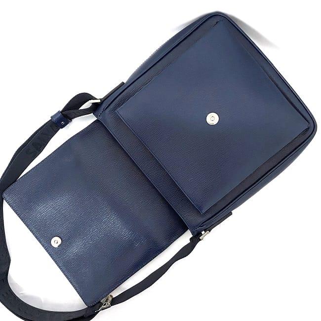 Buy Free Shipping Salvatore Ferragamo Shoulder Bag Navy Blue FZ-24