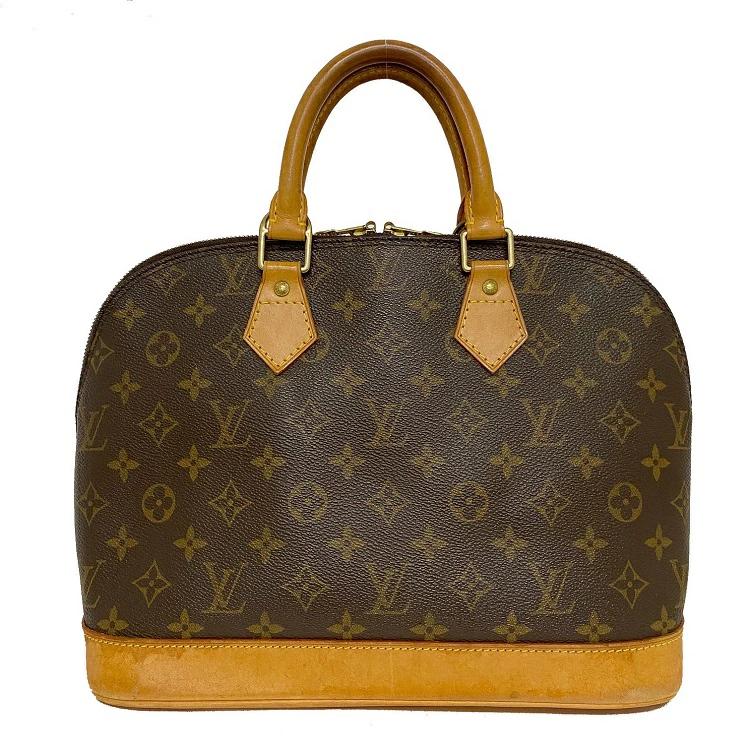 Buy Louis Vuitton Alma PM Brown Monogram M51130 Handbag Nume Leather ...