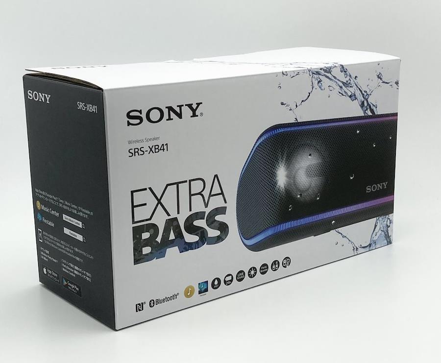 SONYワイヤレススピーカー SRS-XB41 - オーディオ機器