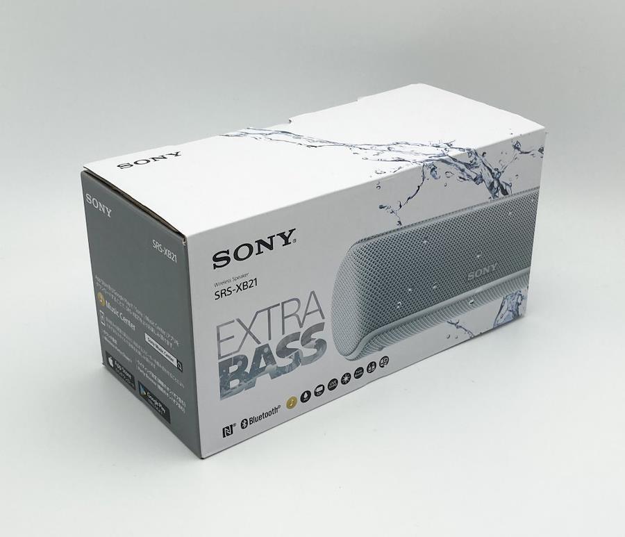 SONY ソニー ワイヤレスポータブルスピーカー SRS-XB21 - スピーカー