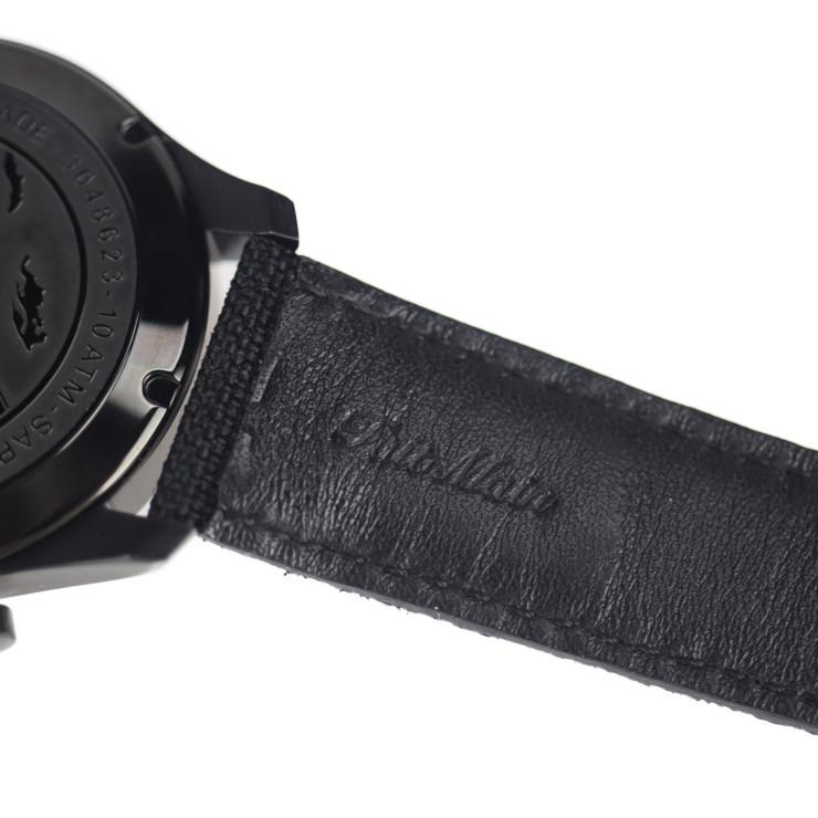 Alpina アルピナ スタータイマー パイロット  腕時計 AL372X4S26 ステンレススチール キャンバス レザー ブラック   クロノグラフ 【本物保証】