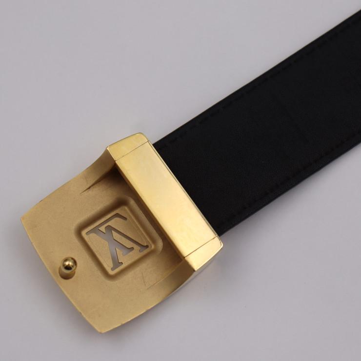 Buy LOUIS VUITTON belt M6890 13924 gold hardware [USED] from Japan - Buy  authentic Plus exclusive items from Japan