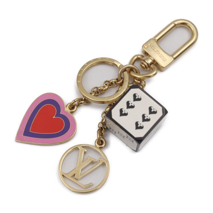 Buy LOUIS VUITTON Keychain MP2913 13909 White Black[USED] from Japan - Buy  authentic Plus exclusive items from Japan