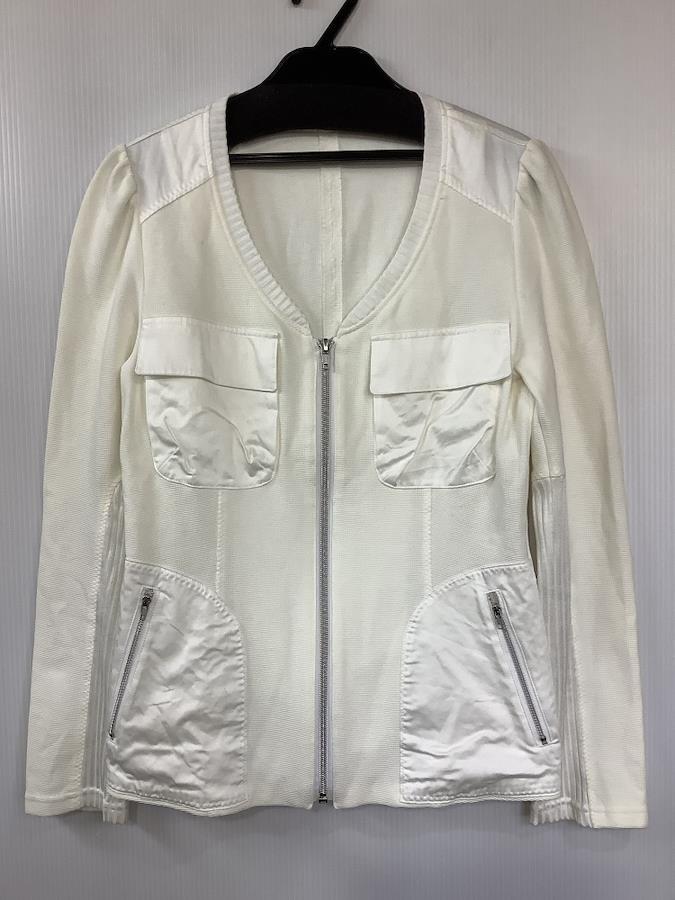 Buy DONEY Tea Lavent Off-White Stretch Jacket from Japan - Buy