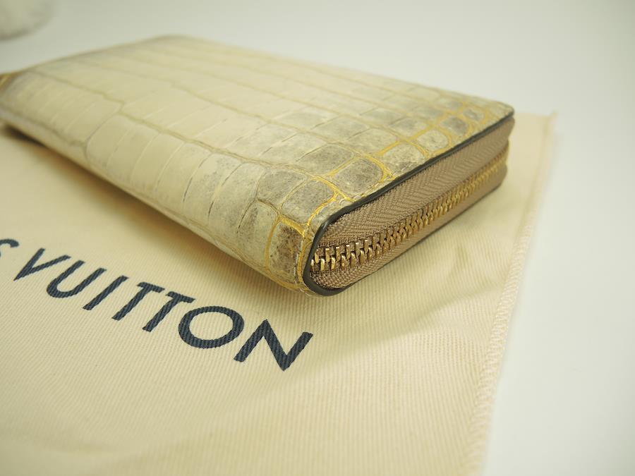 Louis Vuitton Zippy Wallet Crocodile Himalaya Long Wallet Long Wallet  @MI0250