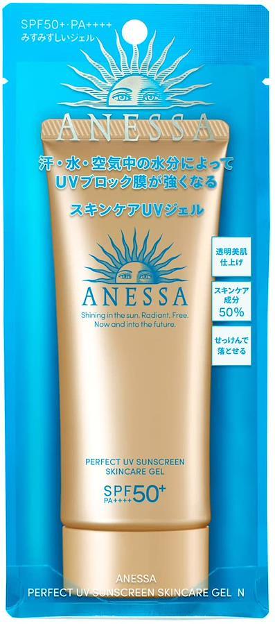 資生堂 アネッサ パーフェクトUV スキンケアジェル NA 90g - 日焼け止め