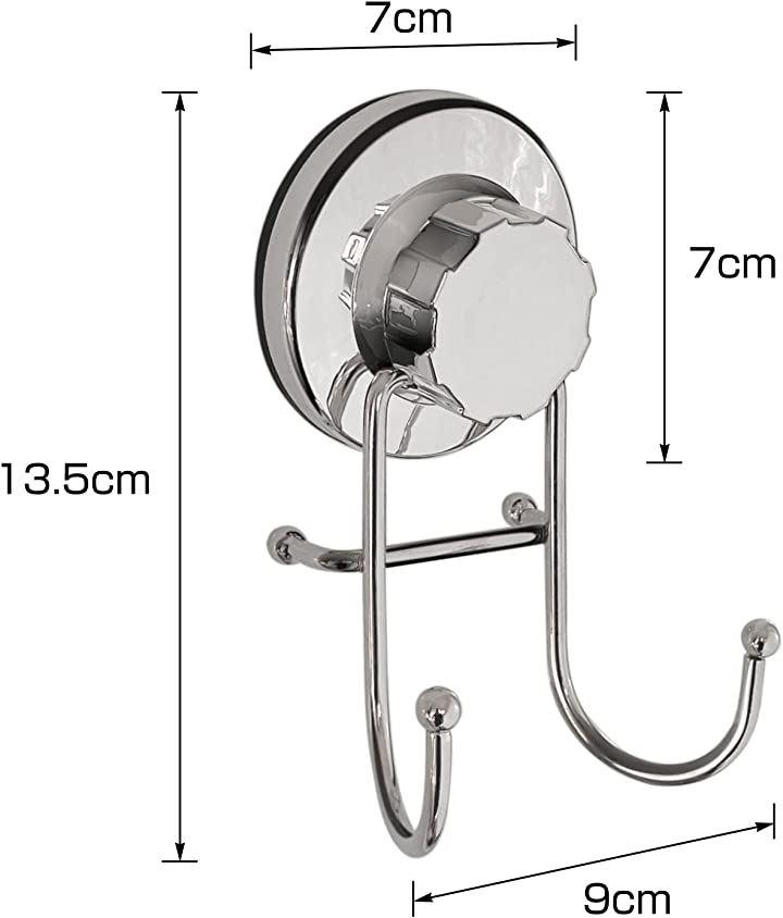 Stainless steel hooks for bathroom and kitchen