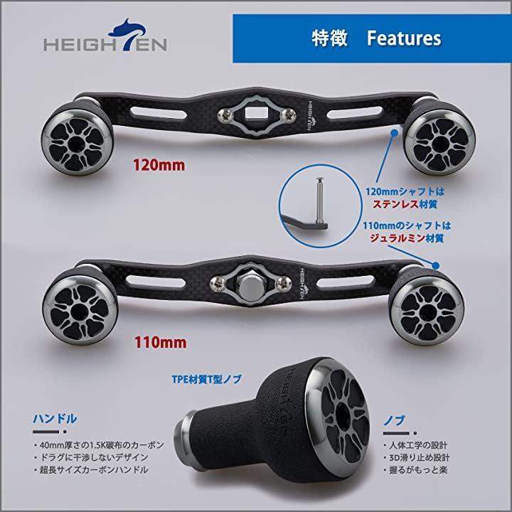 Buy Reel Handle Carbon Diameter 24mm TPE Knob Mounted Shimano Daiwa Abu  General Baitcasting Reel Series 429 from Japan - Buy authentic Plus  exclusive items from Japan