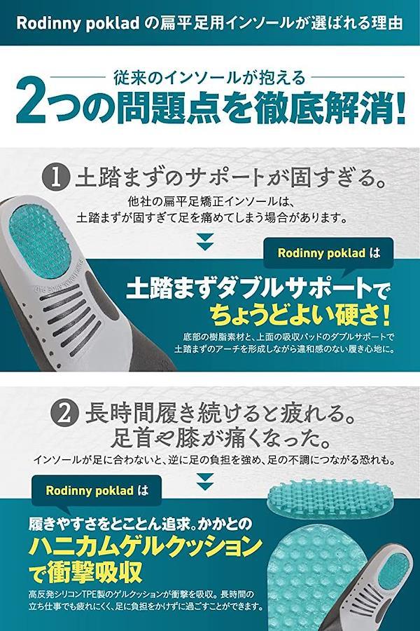 ジェルインソール Mサイズ かかと インソール ゲル 立ち仕事 中敷き