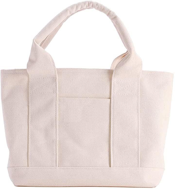 Canvas small online tote