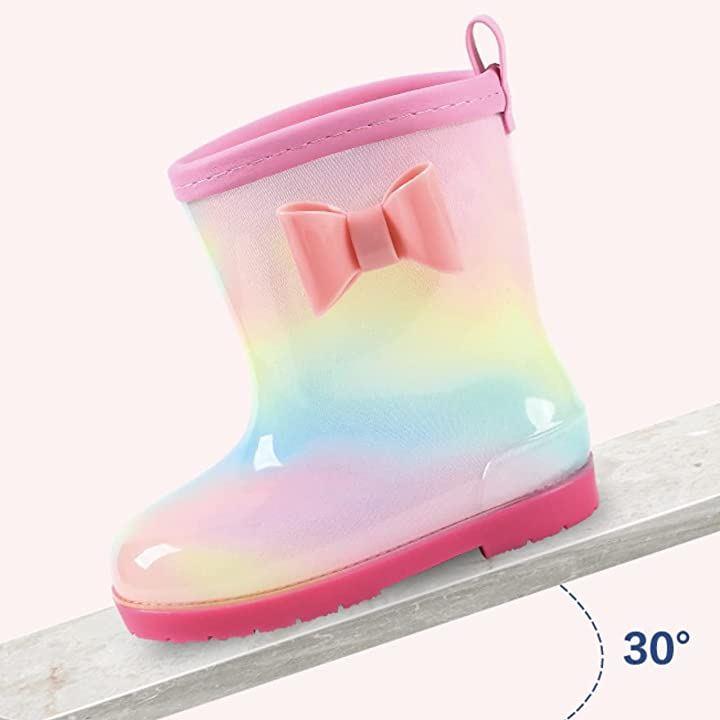 Cheap girl rain outlet boots